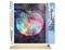Figured'Art Paint by Numbers Kit for Adults Full Moon with Colourful reflections 16"x20" - Craft Art Painting Rolled Canvas with DIY wooden frame